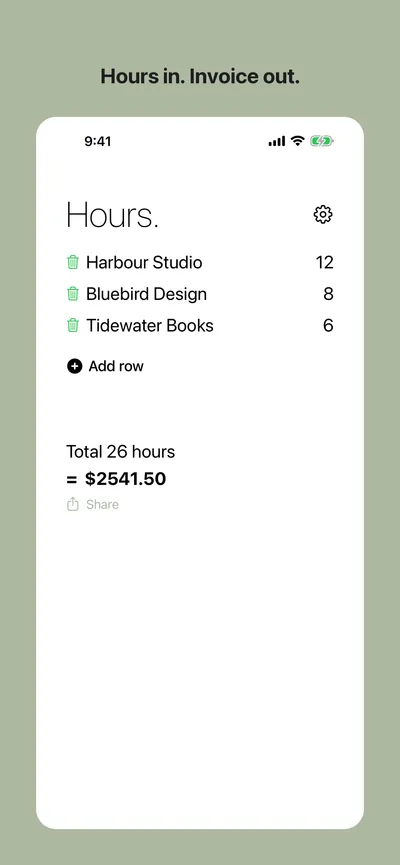 Hours screenshot 1 of 3