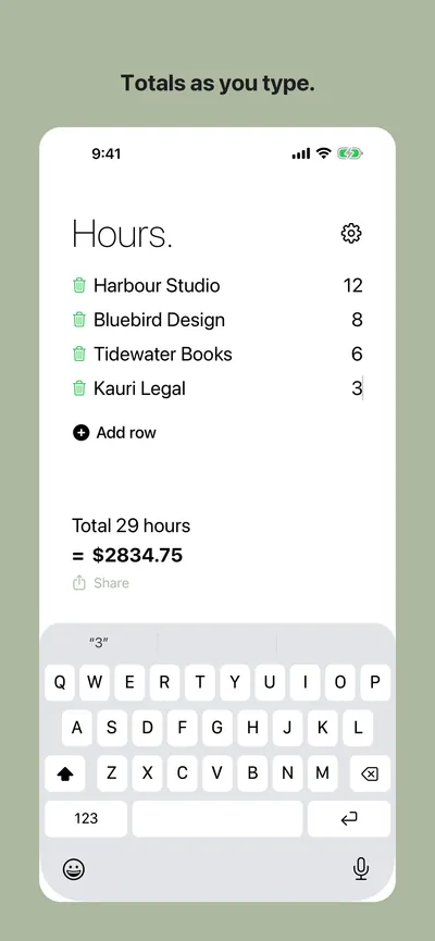 Hours screenshot 3 of 3