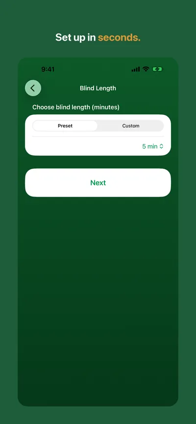 Poker Timer screenshot 2 of 3